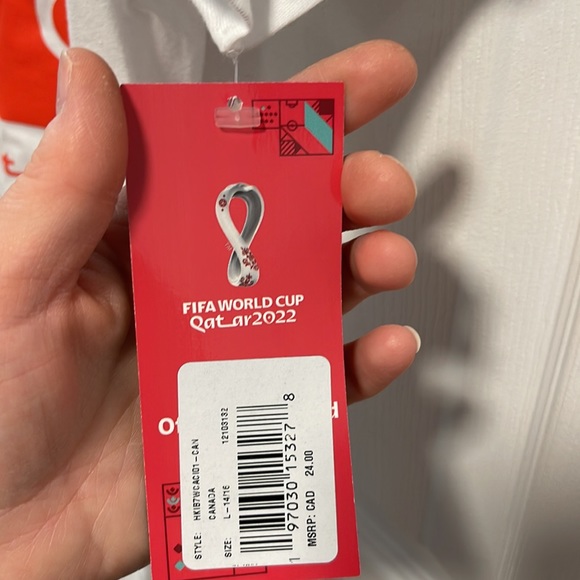 FIFA World Cup 2002 T-shirt official licensed New with tag L 14/16 - Picture 6 of 7